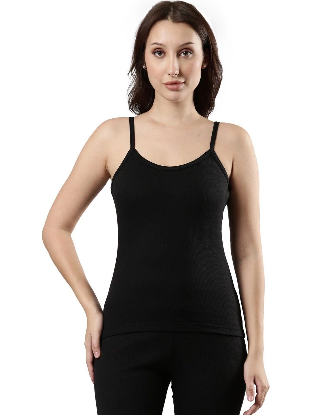 Femmora Ribbed Round Neck Thermal Top-picture-36