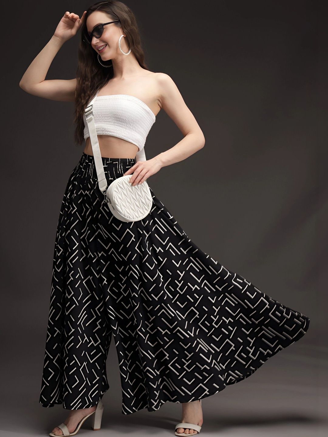 NEXSUS Women Printed Palazzos-picture-15
