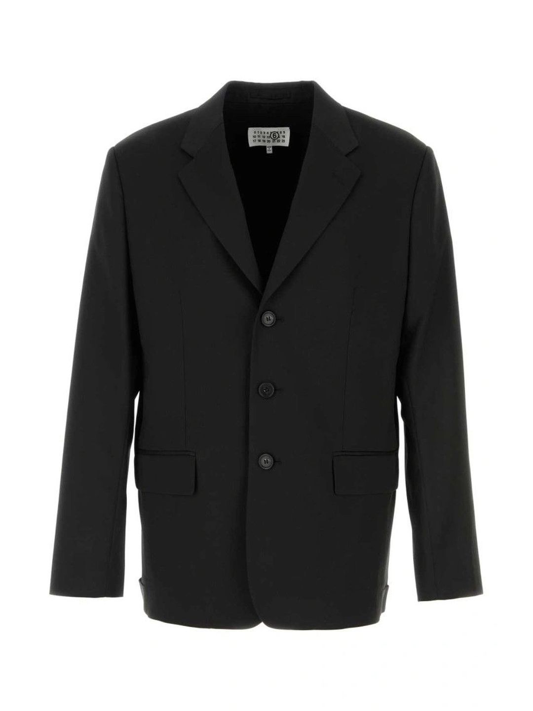 MM6 Maison Margiela Black Single Breasted Blazer-picture-15