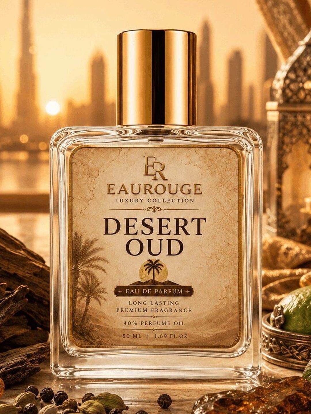 EAUROUGE Desert Oud Eau De Perfume - 50 ml-image-7