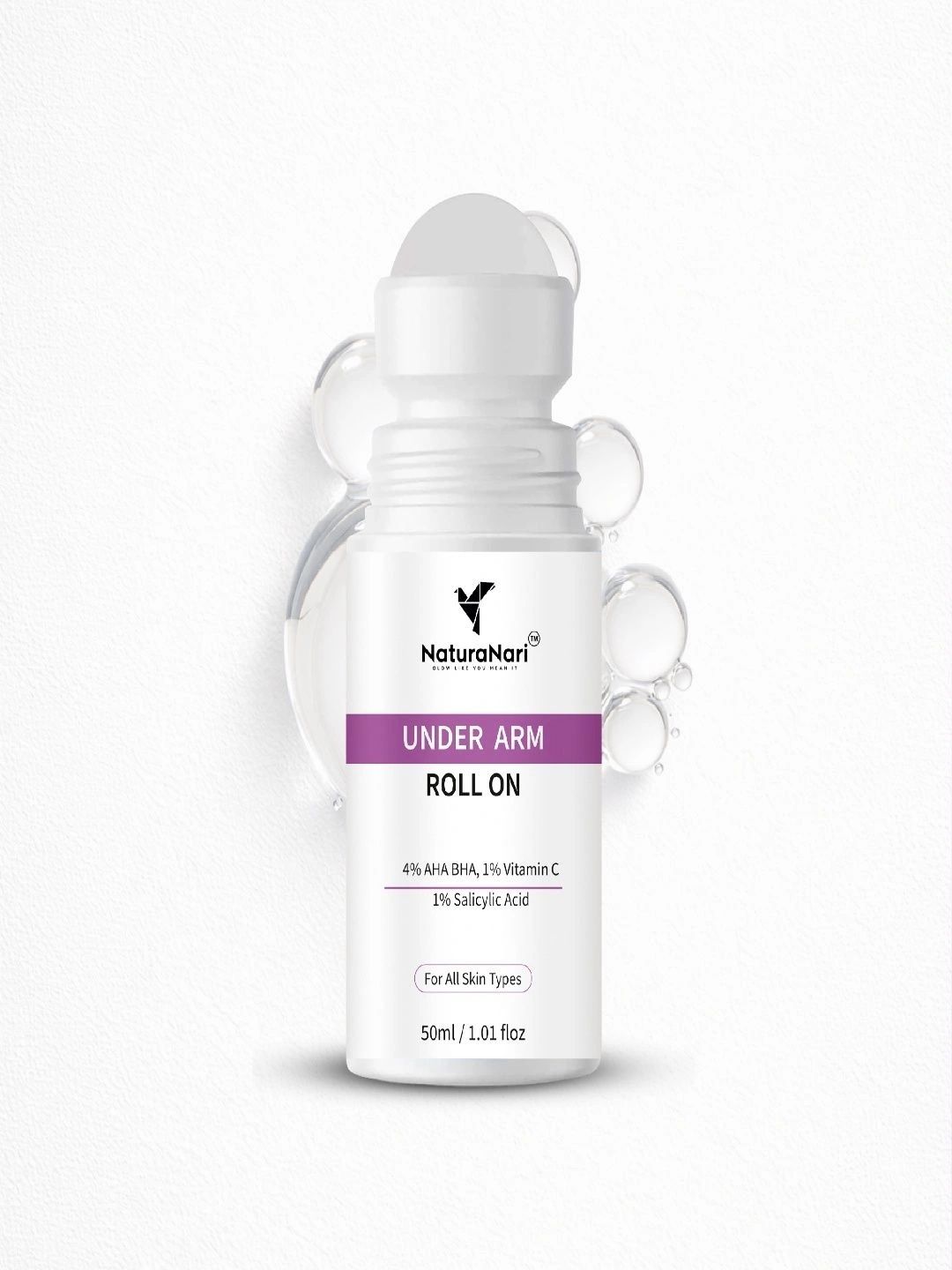 NaturaNari Under Arm Roll-On with AHA BHA, Vitamin C - 50 ml-picture-30
