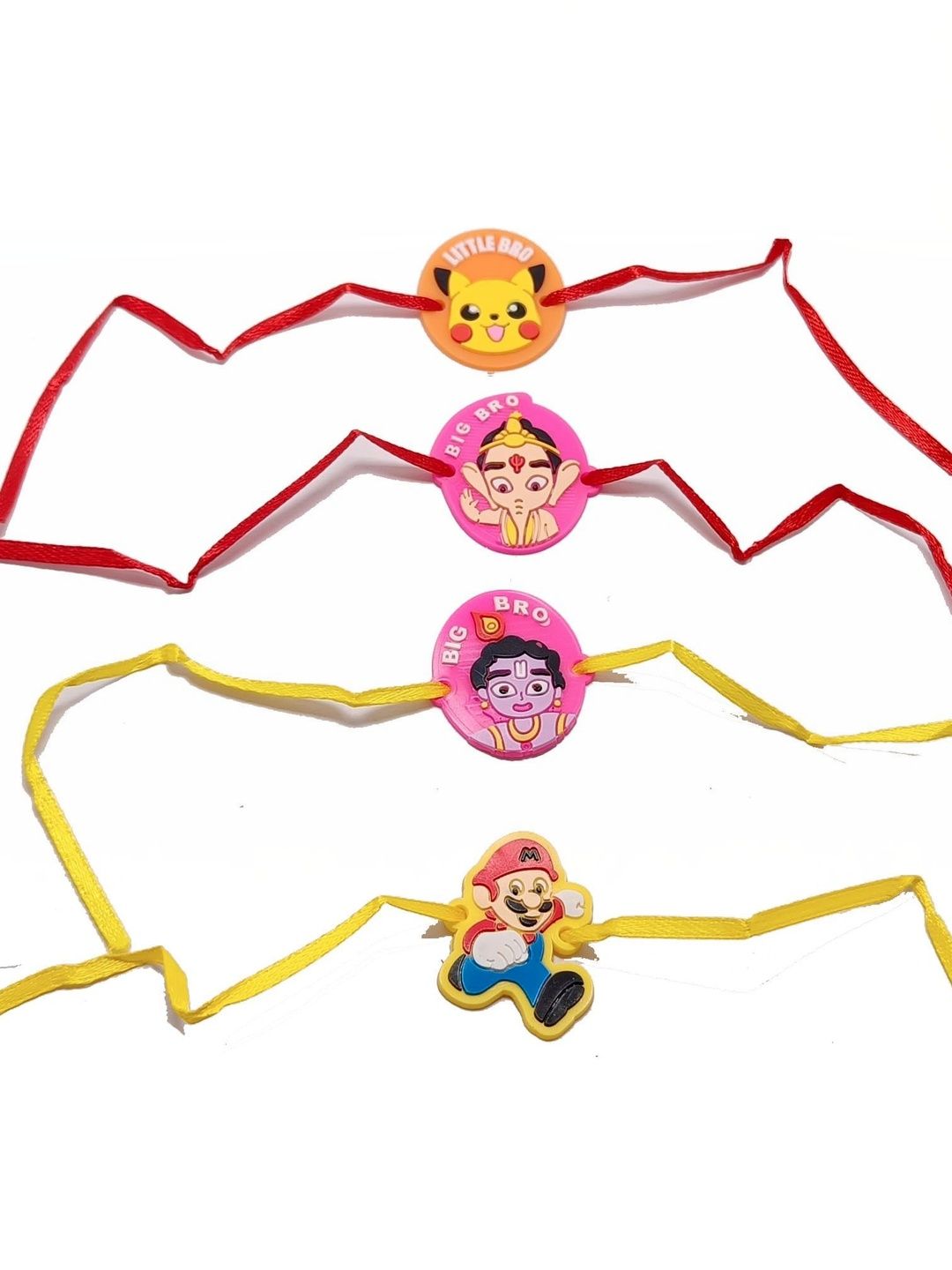 SPRHA Set Of 4 Thread Rakhi-picture-16
