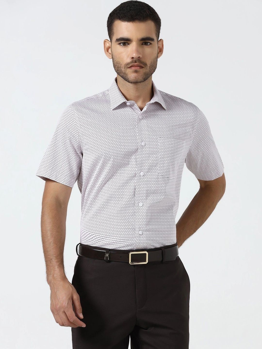 Blackberrys Men Classic Printed Casual Shirt-picture-41
