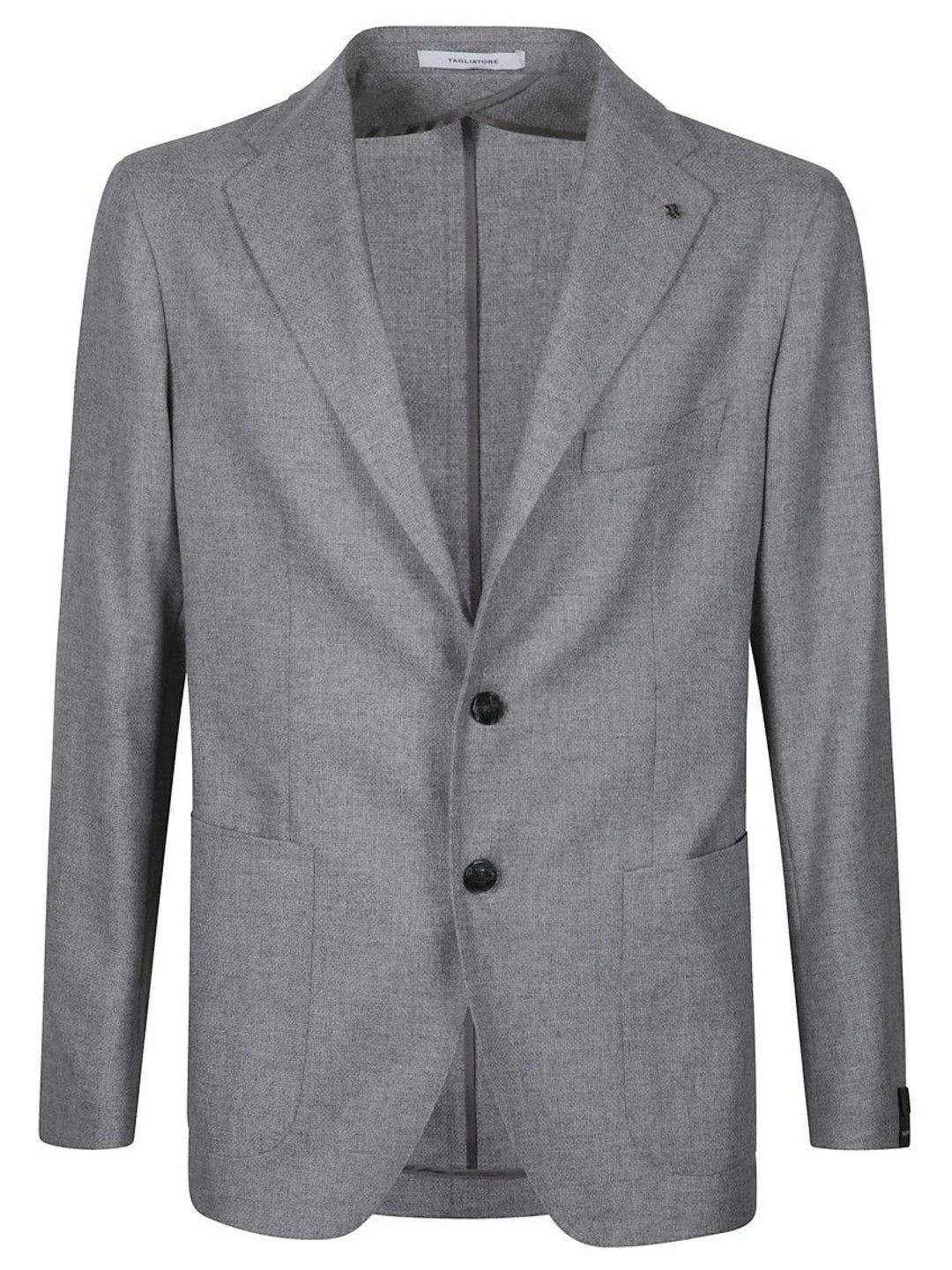 Tagliatore Grey Single-breasted Blazer-picture-21