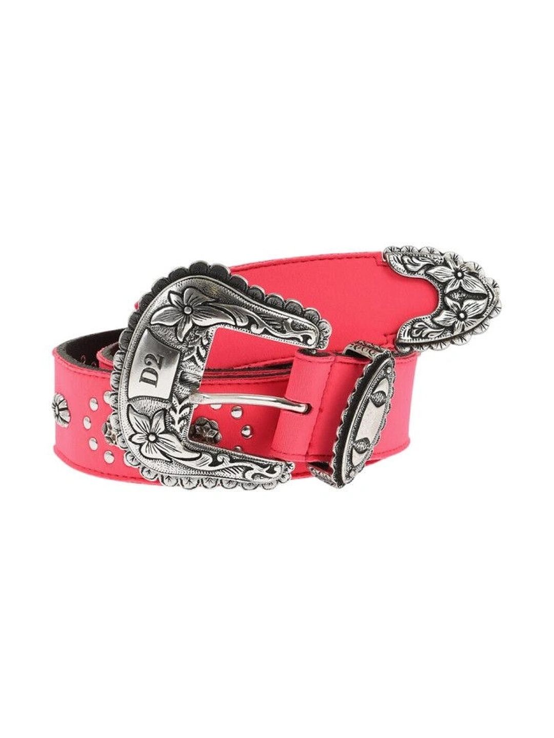 Dsquared2 Men Embellished Leather Reversible Belt-image-9