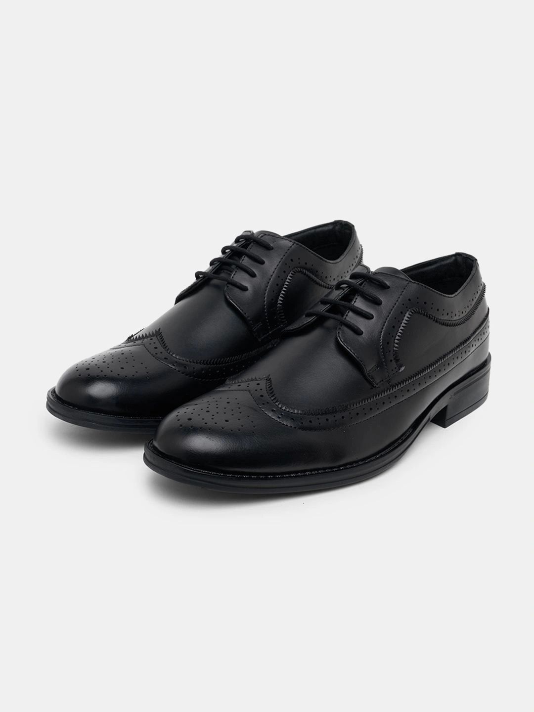 Urban Ranger by pantaloons Men Textured Formal Brogues-picture-29