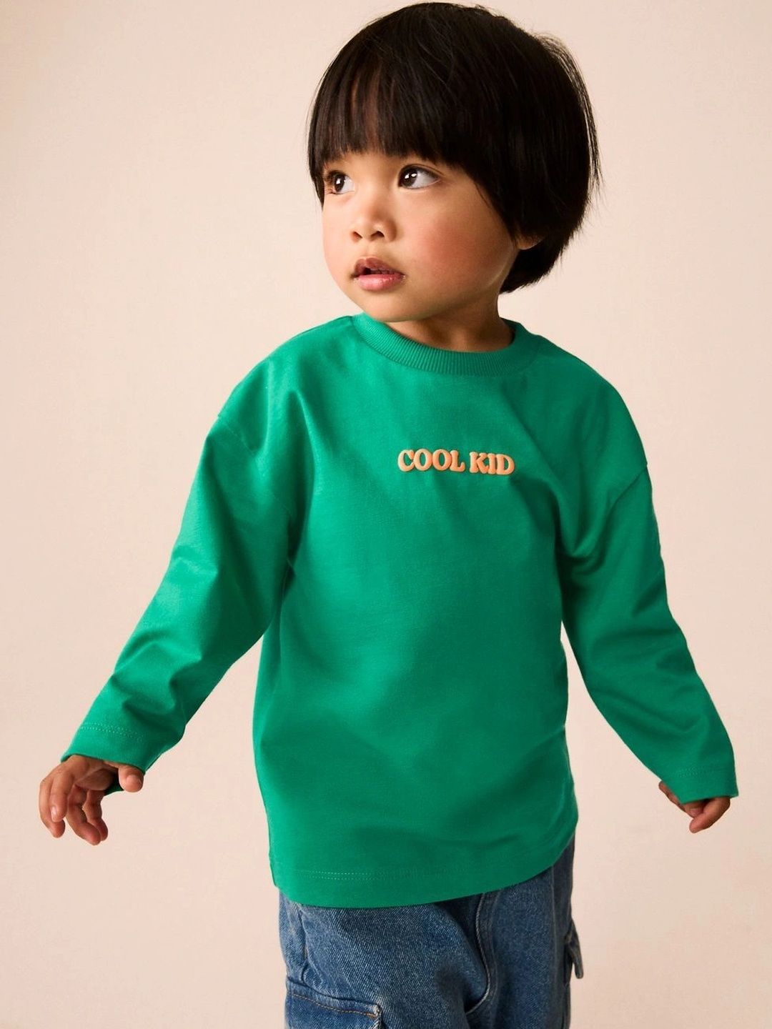 NEXT Boys Solid Embroidered Long Sleeve T-shirt-picture-20