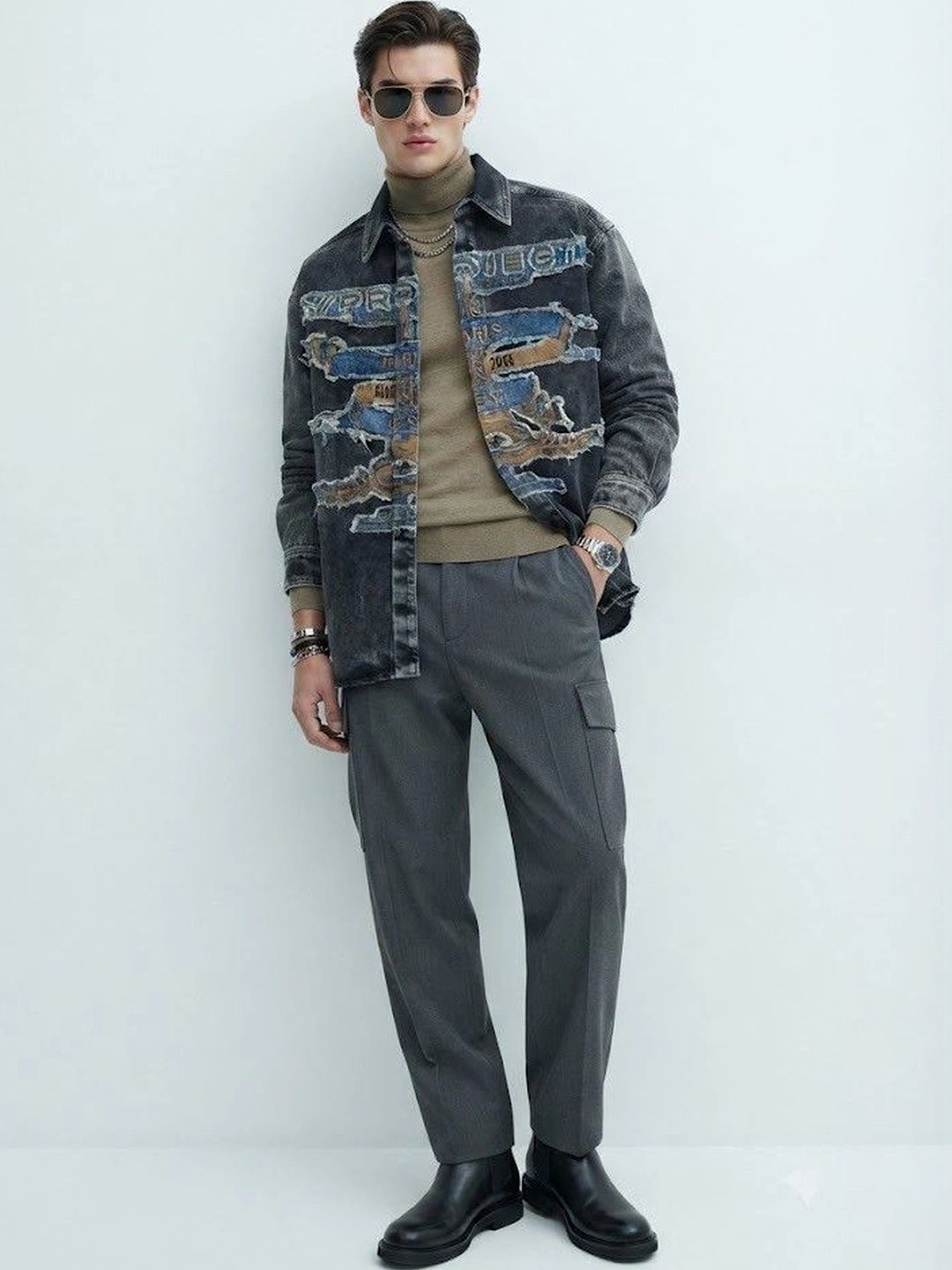 Suo Men Denim Jacket-picture-20