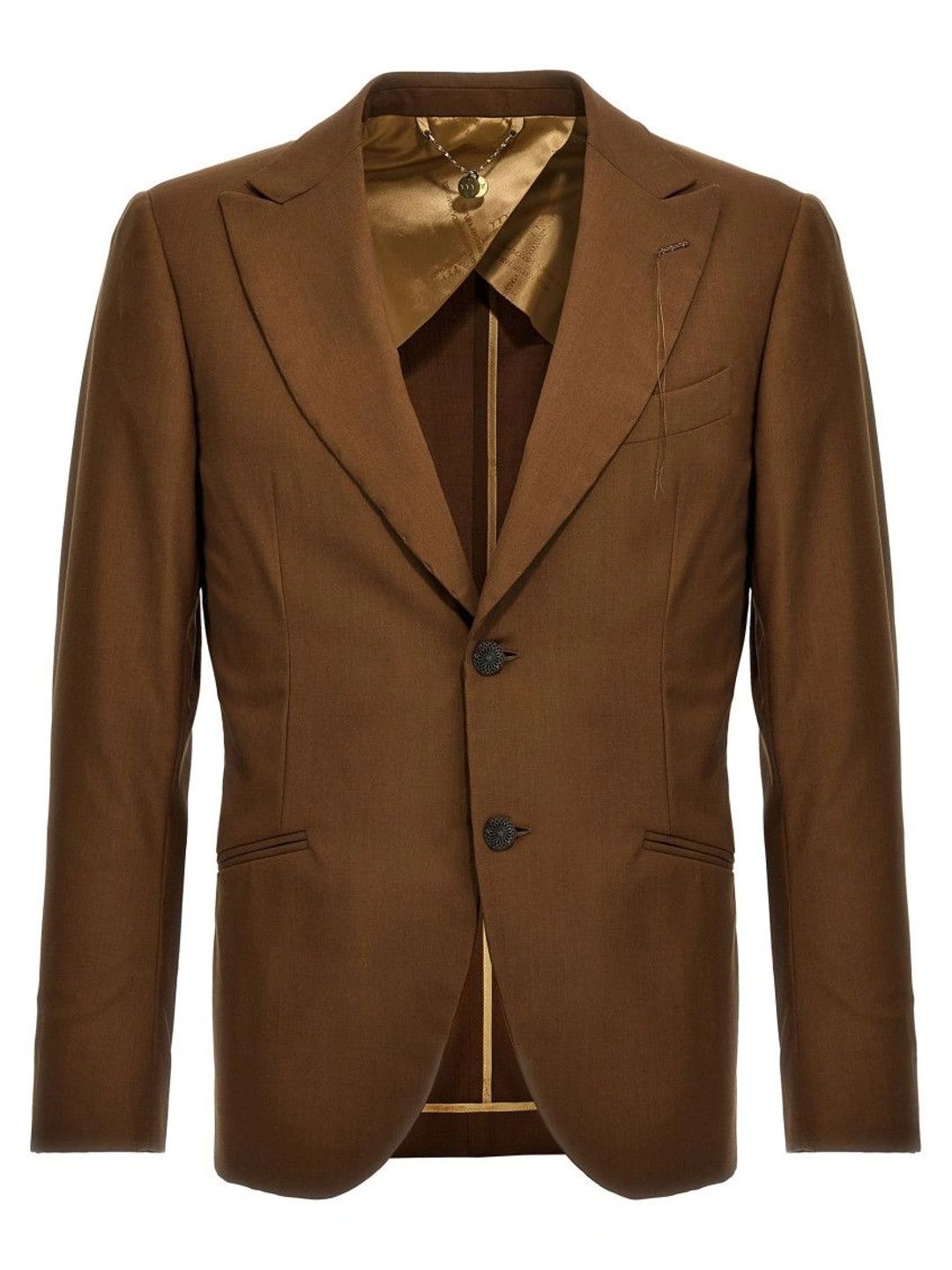 Maurizio Miri Notched Lapel Single-Breasted Tailored Fit Formal Blazers-picture-27