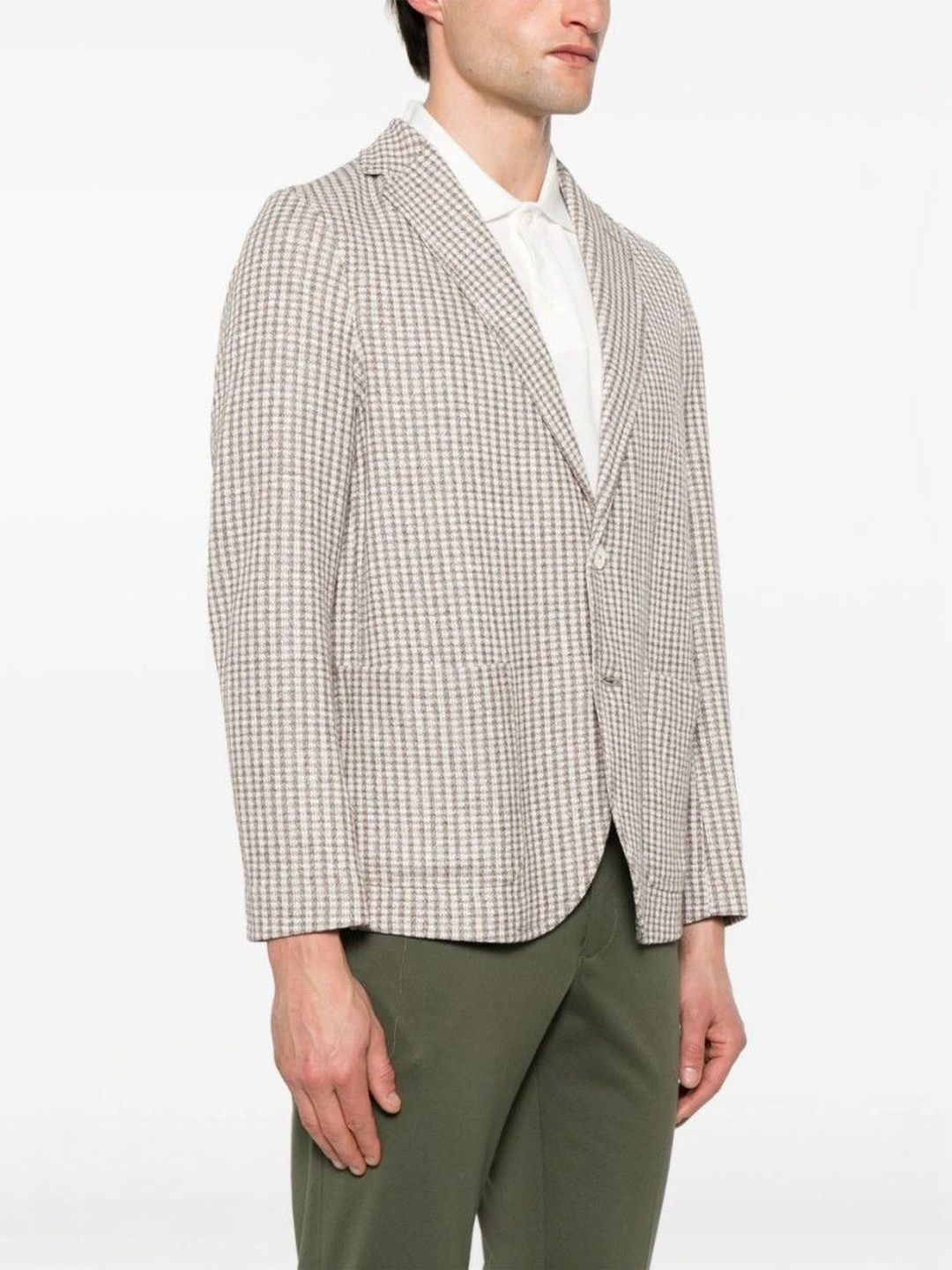 Circolo 1901 Beige Cotton And Linen Blend Blazer-picture-19