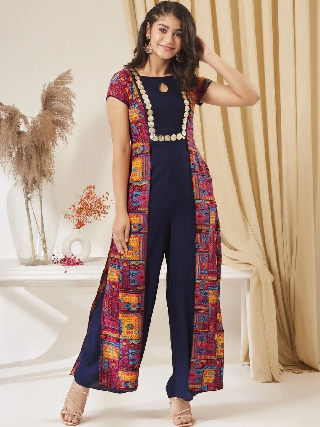 BAESD Girls Printed Basic Jumpsuit-picture-36