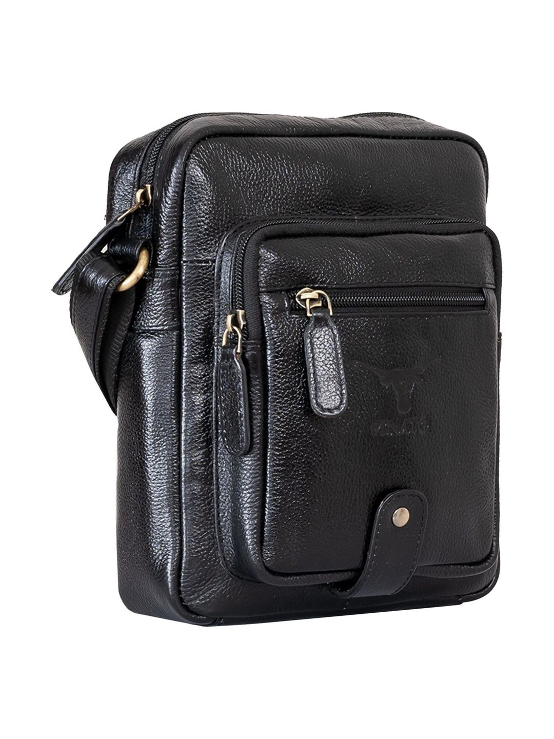 Pinato Textured Leather Sling Bag