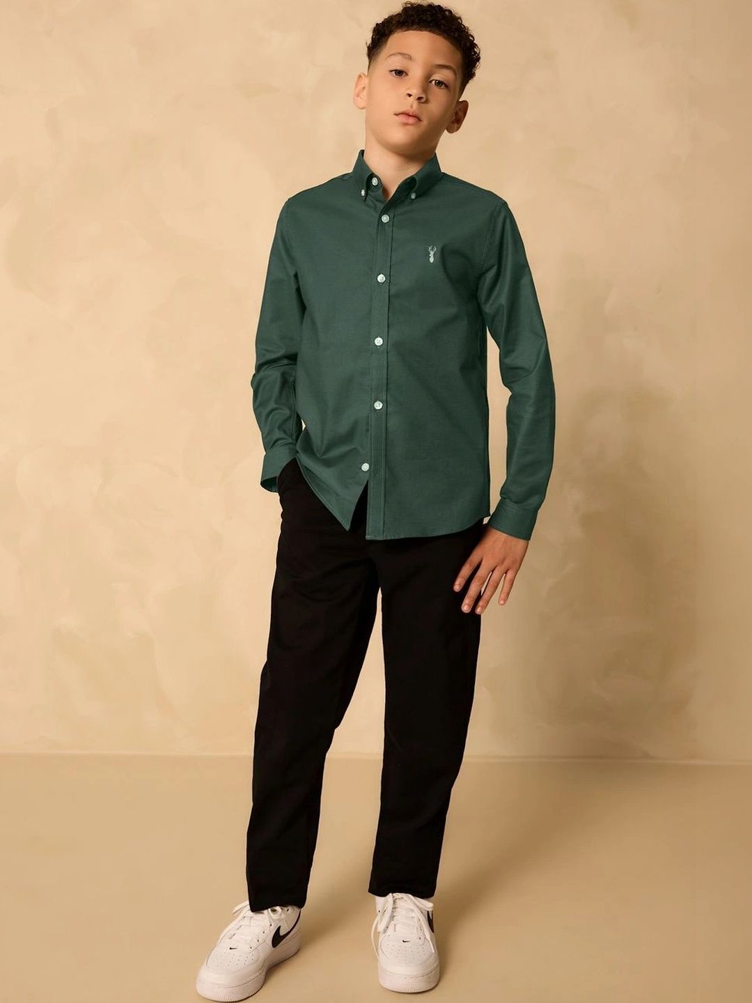 NEXT Boys Button-Down Collar Casual Shirt-image-40