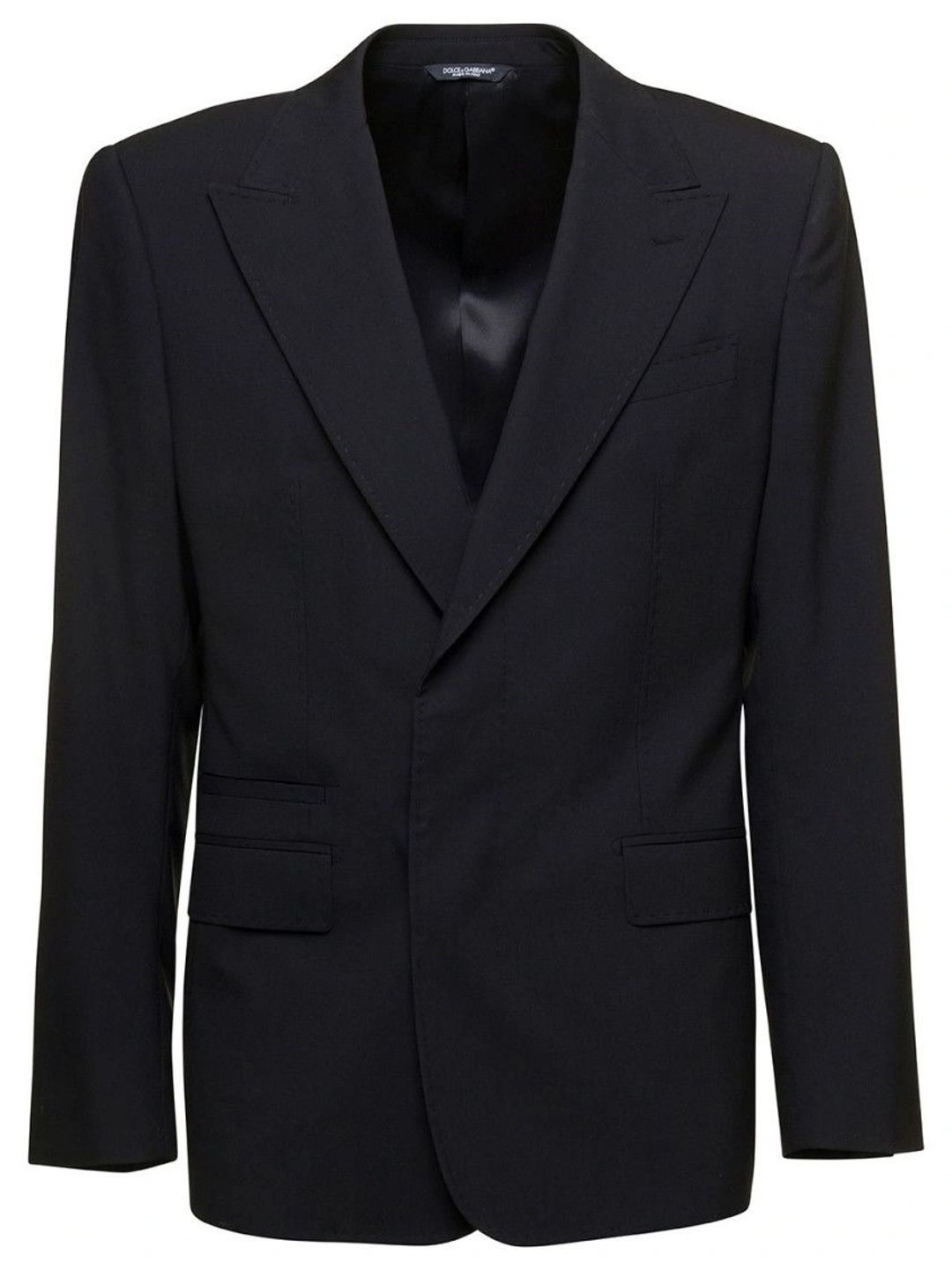 Dolce & Gabbana Black Single-Breasted Jacket-picture-21