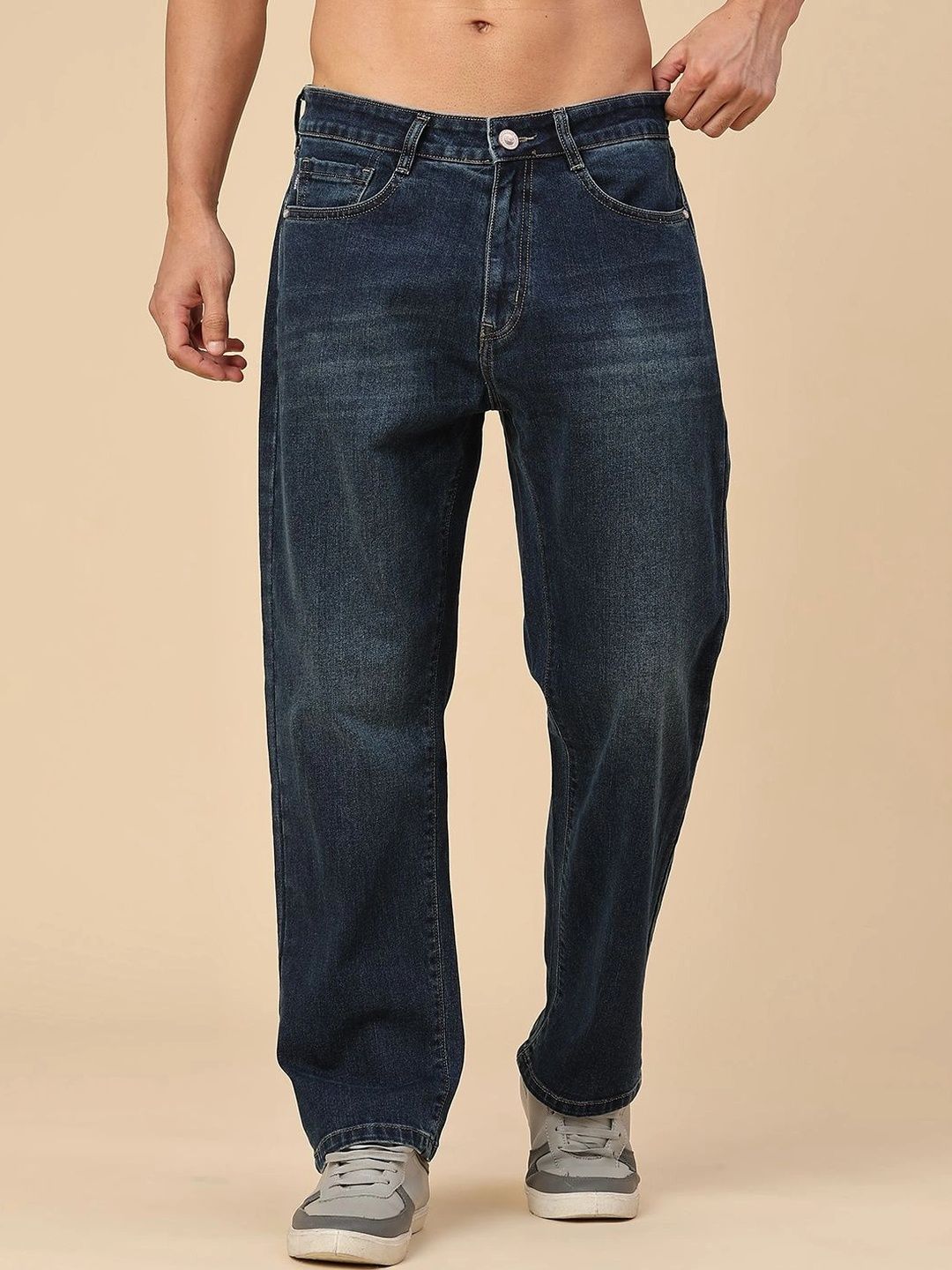 V-Mart Men Regular Fit Mid-Rise Cotton Jeans-image-30