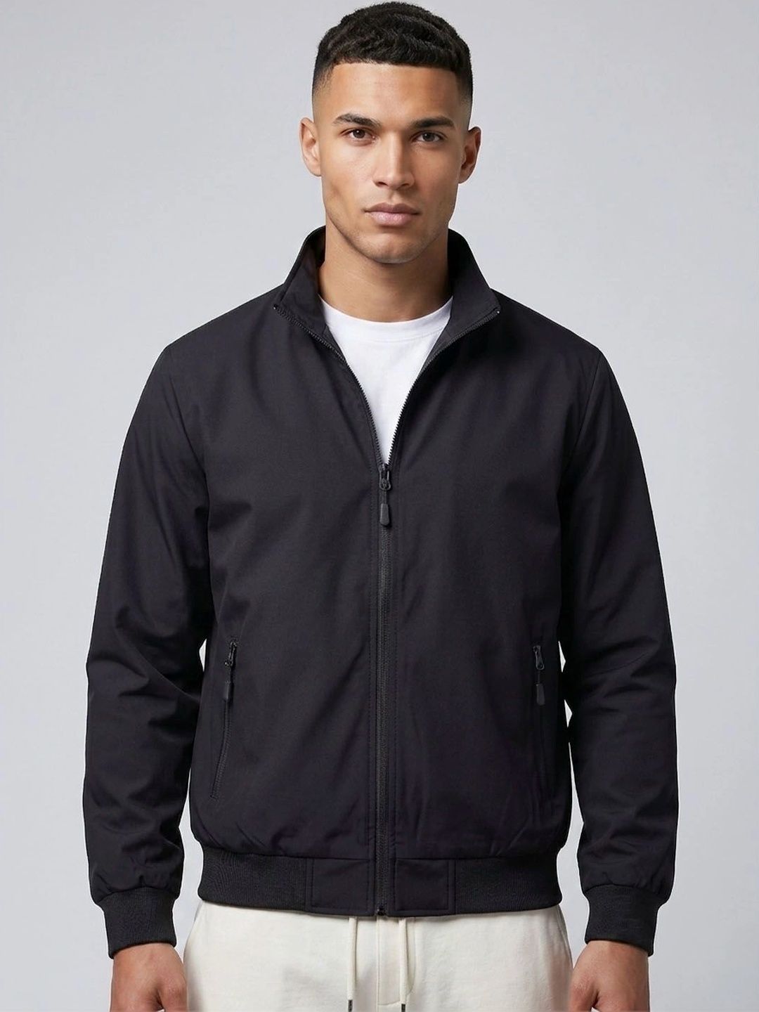 MOUNTAIN COLOURS Men Lightweight Training or Gym Bomber Jacket-picture-20