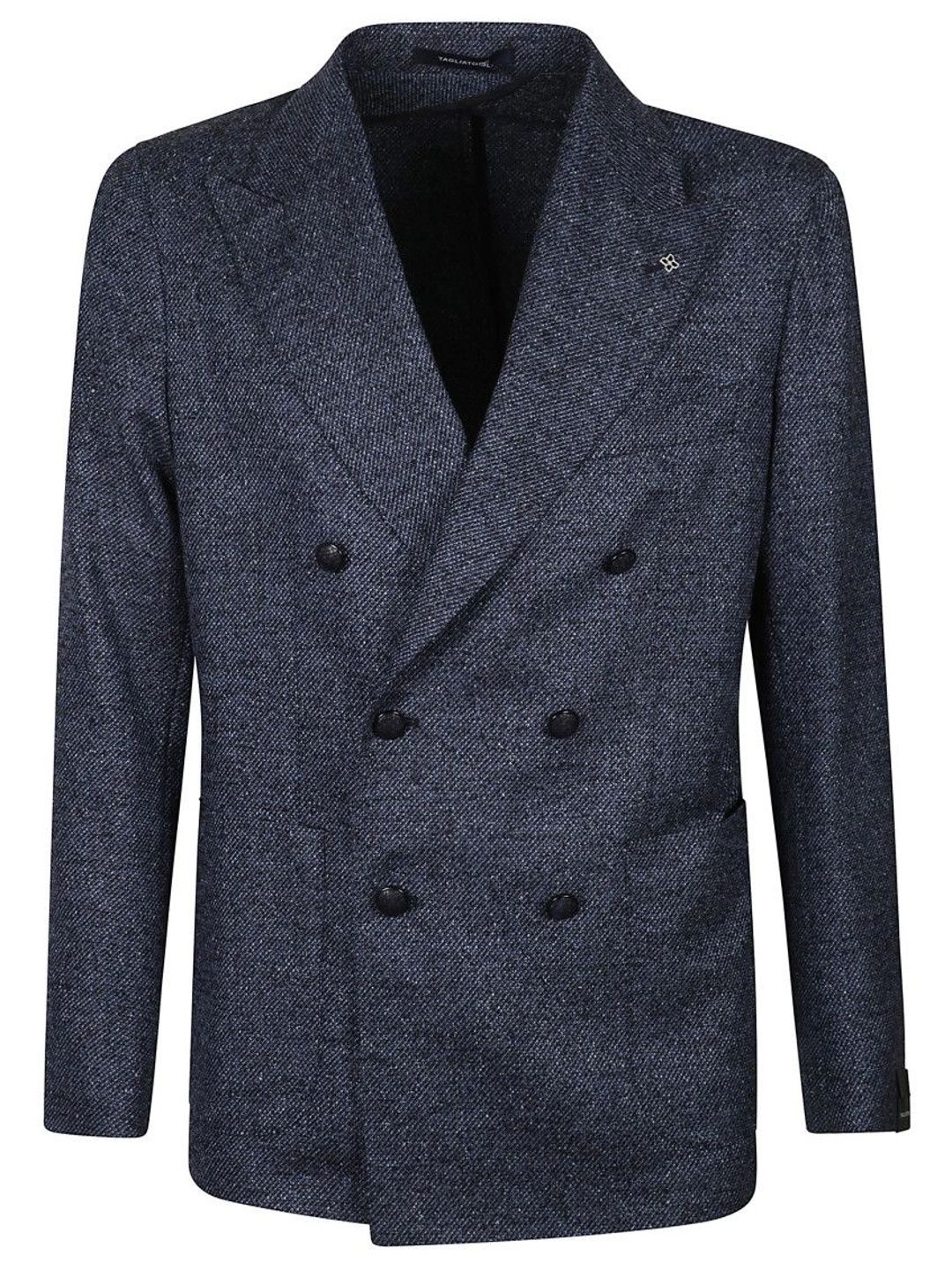 Tagliatore Blue Double-breasted Blazer-picture-25