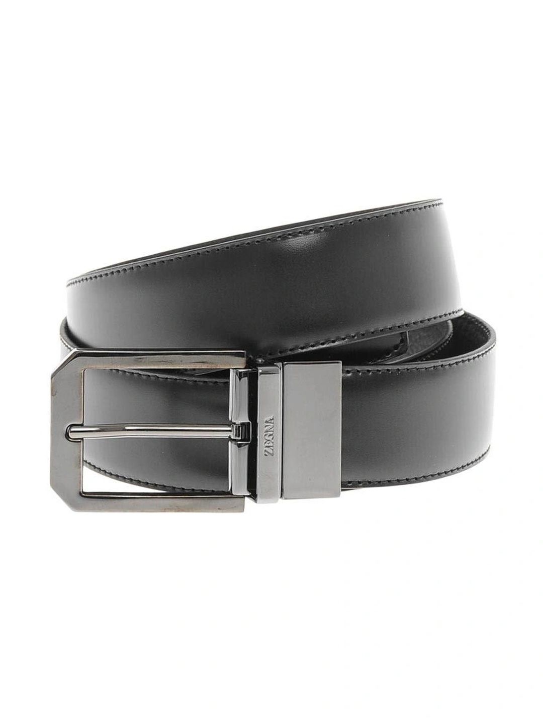 Zegna Men Leather Reversible Formal Belt-picture-50