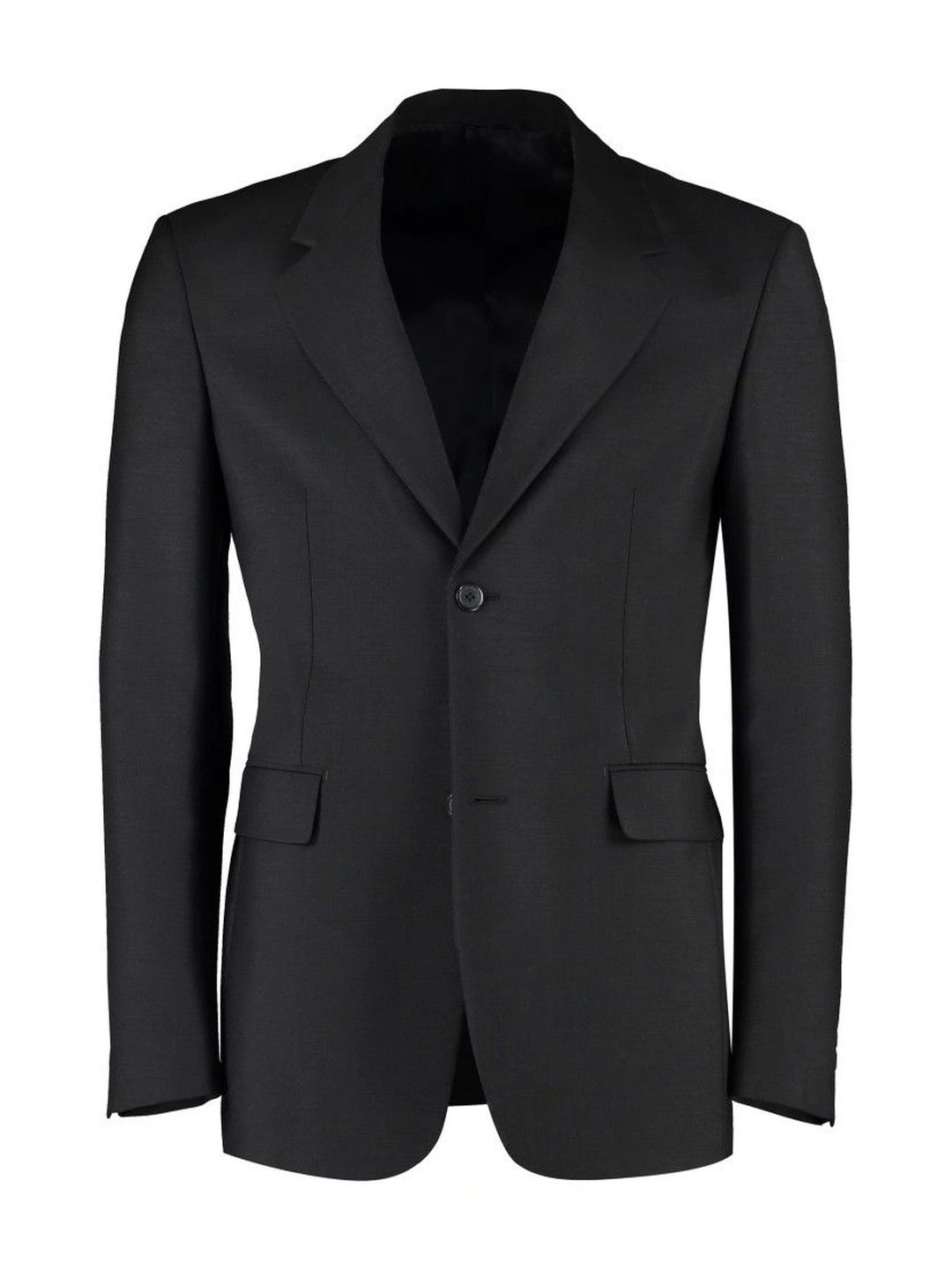 Prada Black Notched Lapel Blazer-picture-24