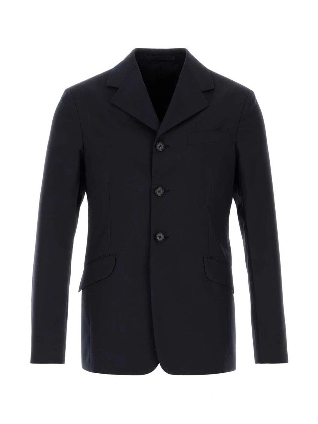 Jil Sander Dark Blue Solid Blazer-picture-55