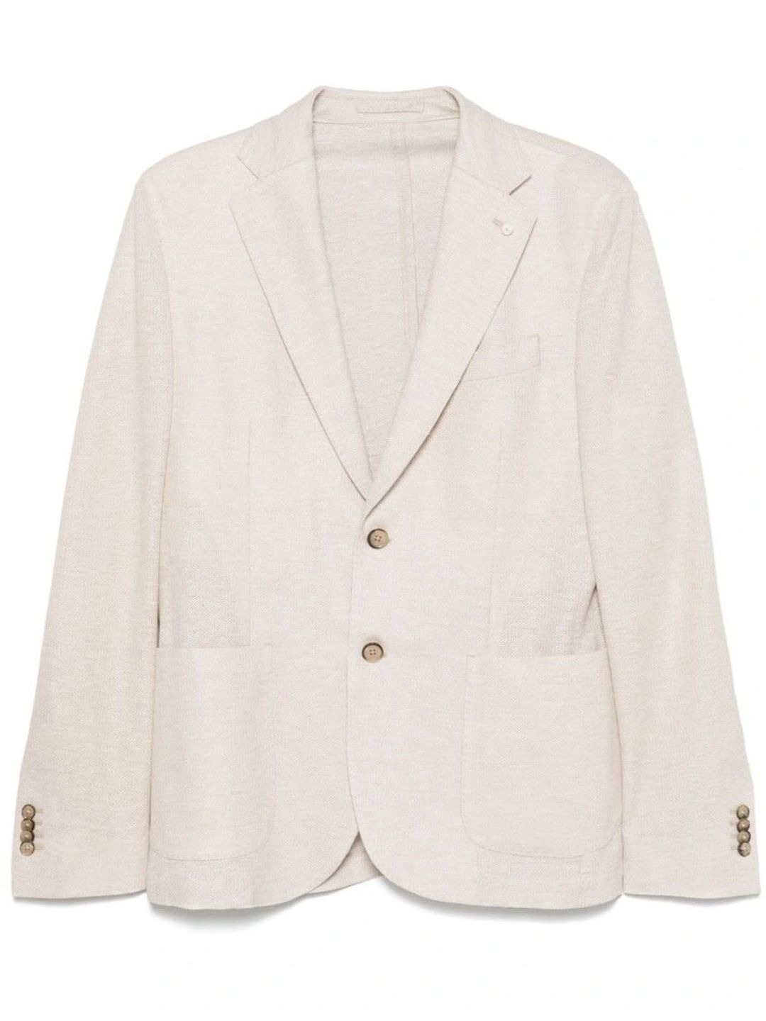Luigi Bianchi Beige Linen Blazer-picture-31