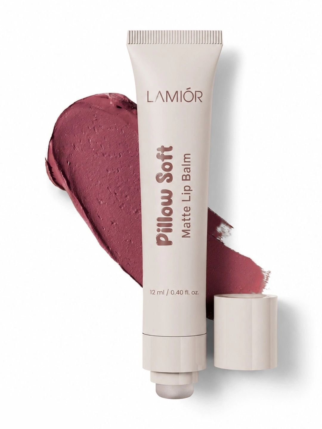 LAMIOR Pillow Soft Matte Lip Balm - 12 ml - Fig Ganache-image-29