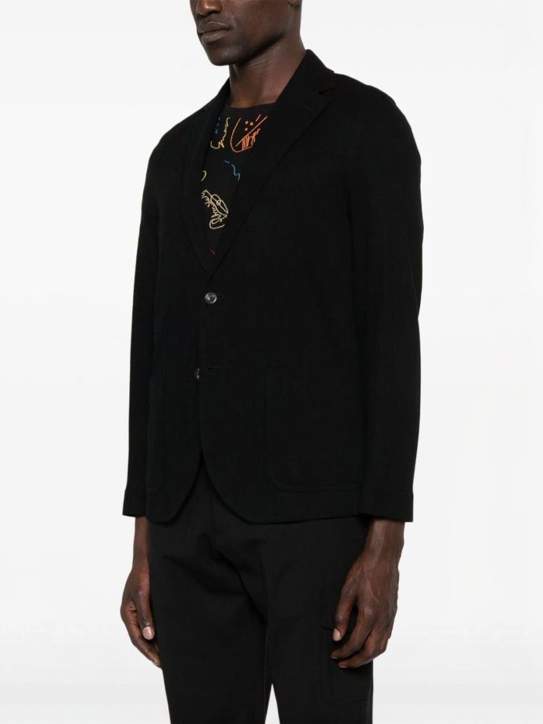 Circolo 1901 Black Cotton Single-breasted Blazer-picture-25