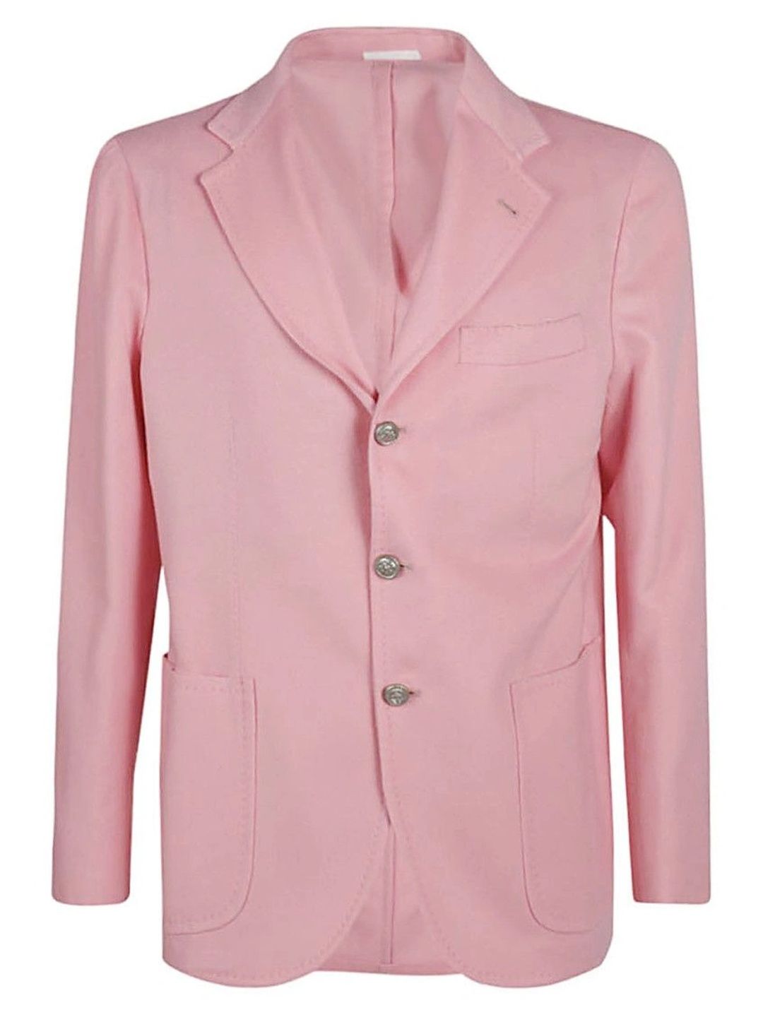Sartorio Pink Single-breasted Wool Blazer-picture-10