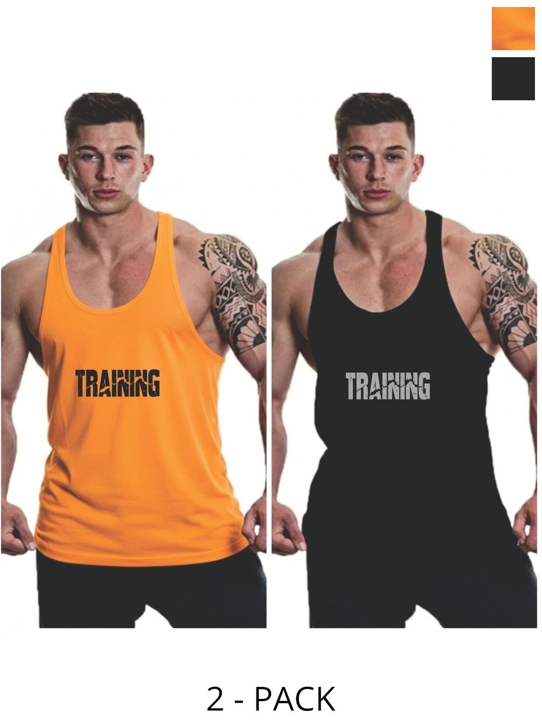 FURRR Pack of 2 Printed Assorted Cotton Blend Gym Vest-picture-25
