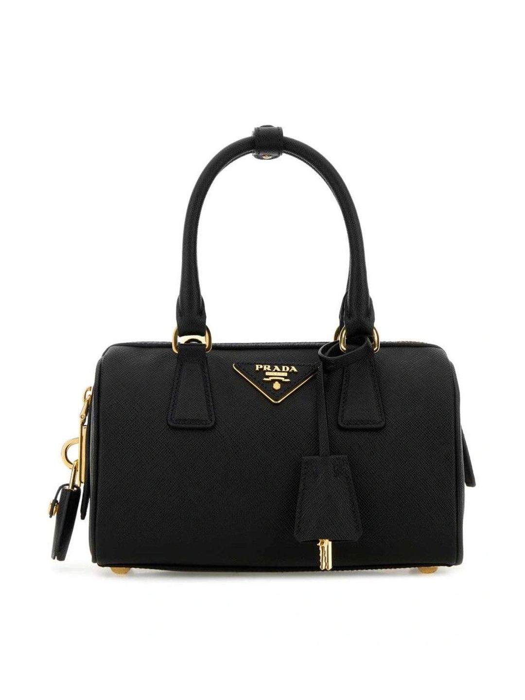 Prada Textured Leather Structured Handheld Bag-picture-15