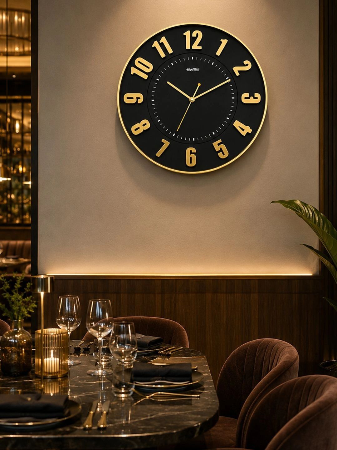 OLIVE TREE Multicoloured Wall Clock-image-26