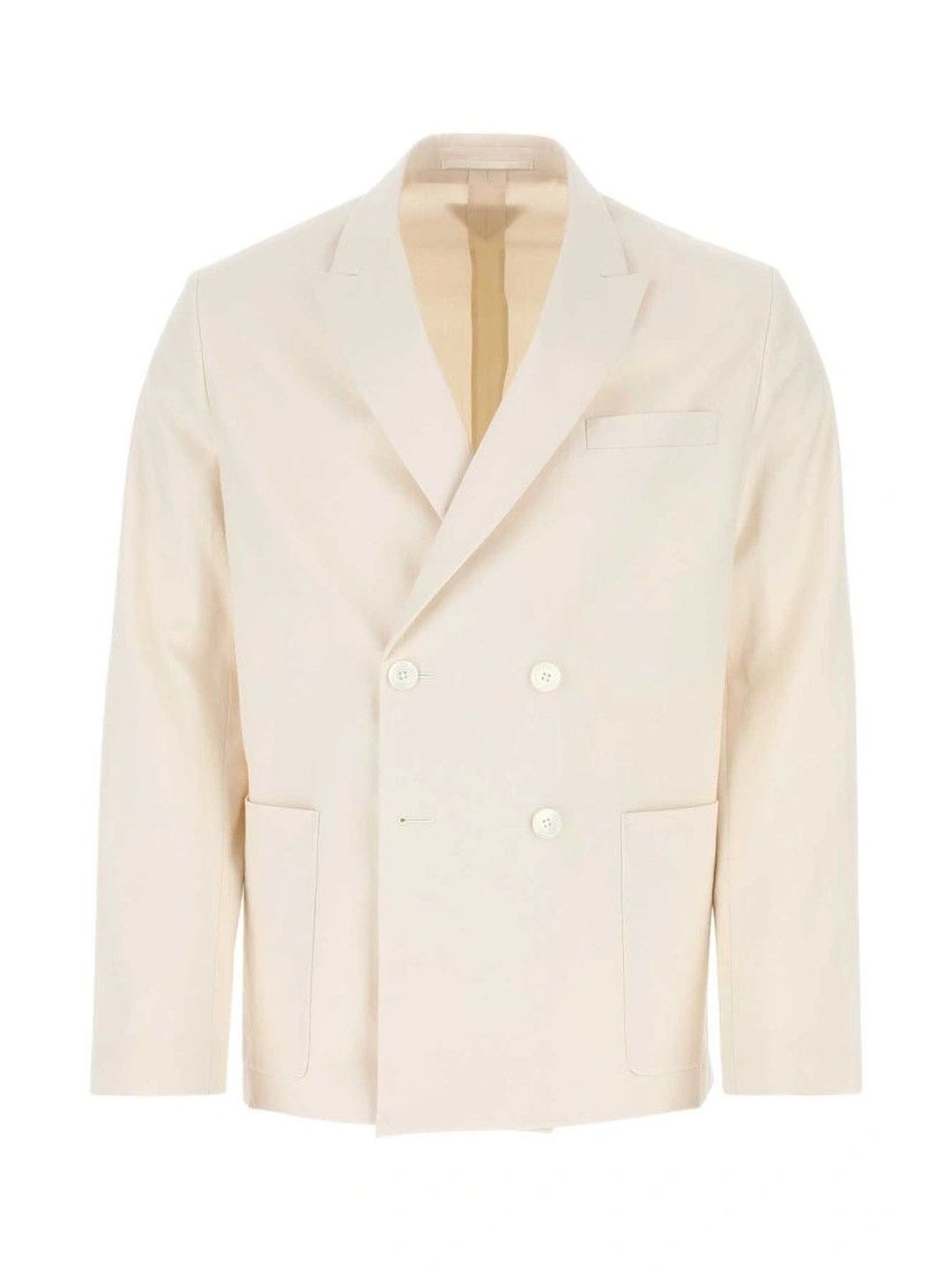 Prada Ivory Double-Breasted Blazer-image-30