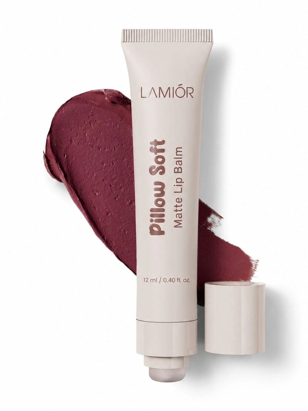 LAMIOR Pillow Soft Matte Lip Balm - 12 ml - Wine Latte-image-29