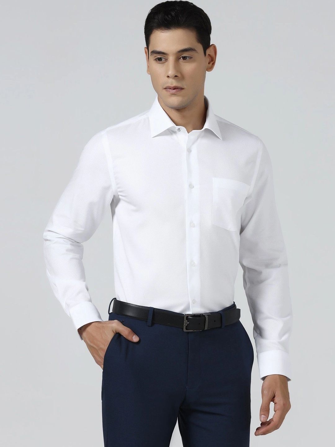 Blackberrys Men Slim Fit Formal Shirt-picture-51