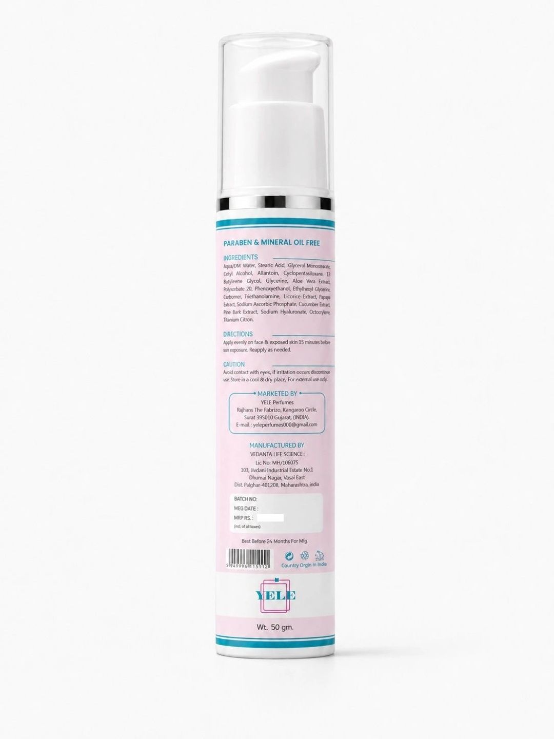 YELE PERFUMES Radiance+ Sunscreen SPF50+++ - 50 g-picture-17