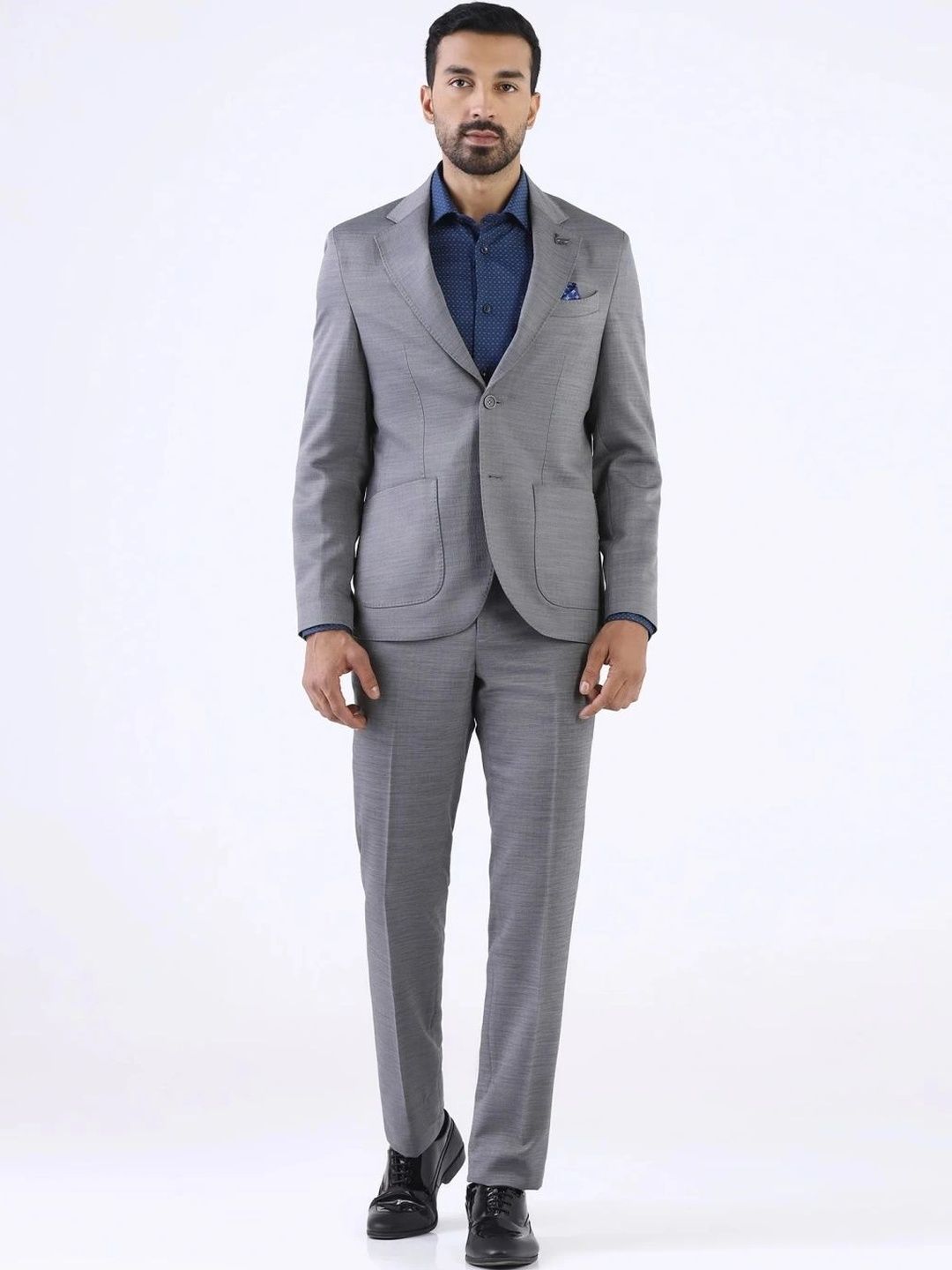 Blackberrys Notched Lapel Slim Fit 2 Piece Suits-picture-17