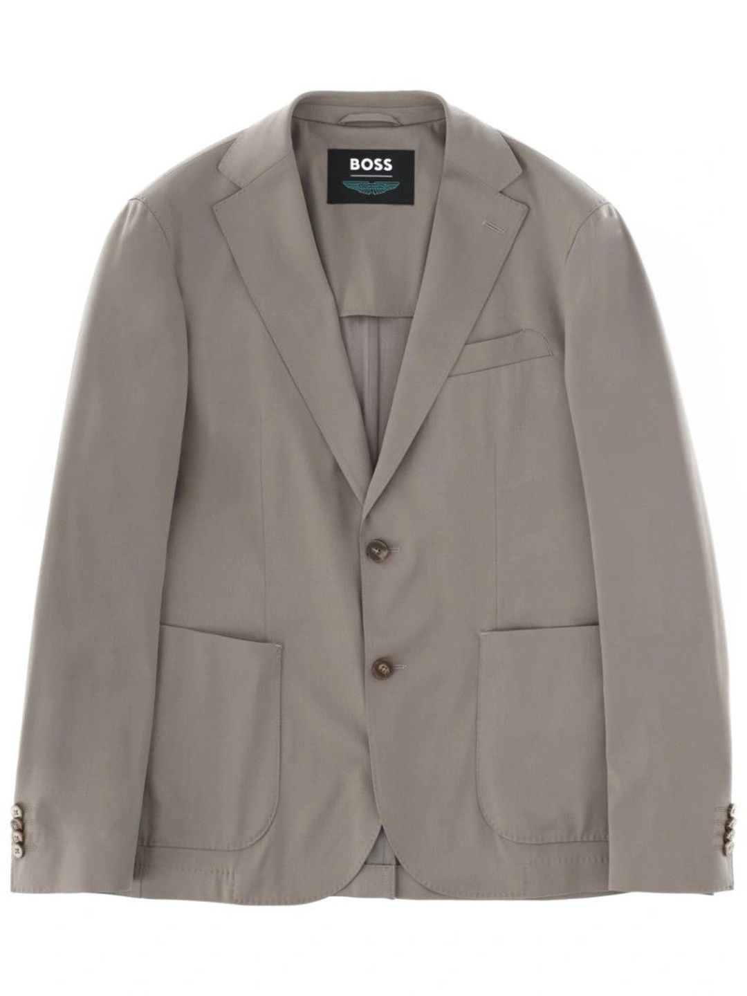 BOSS Grey Notched Lapel Blazer-picture-50