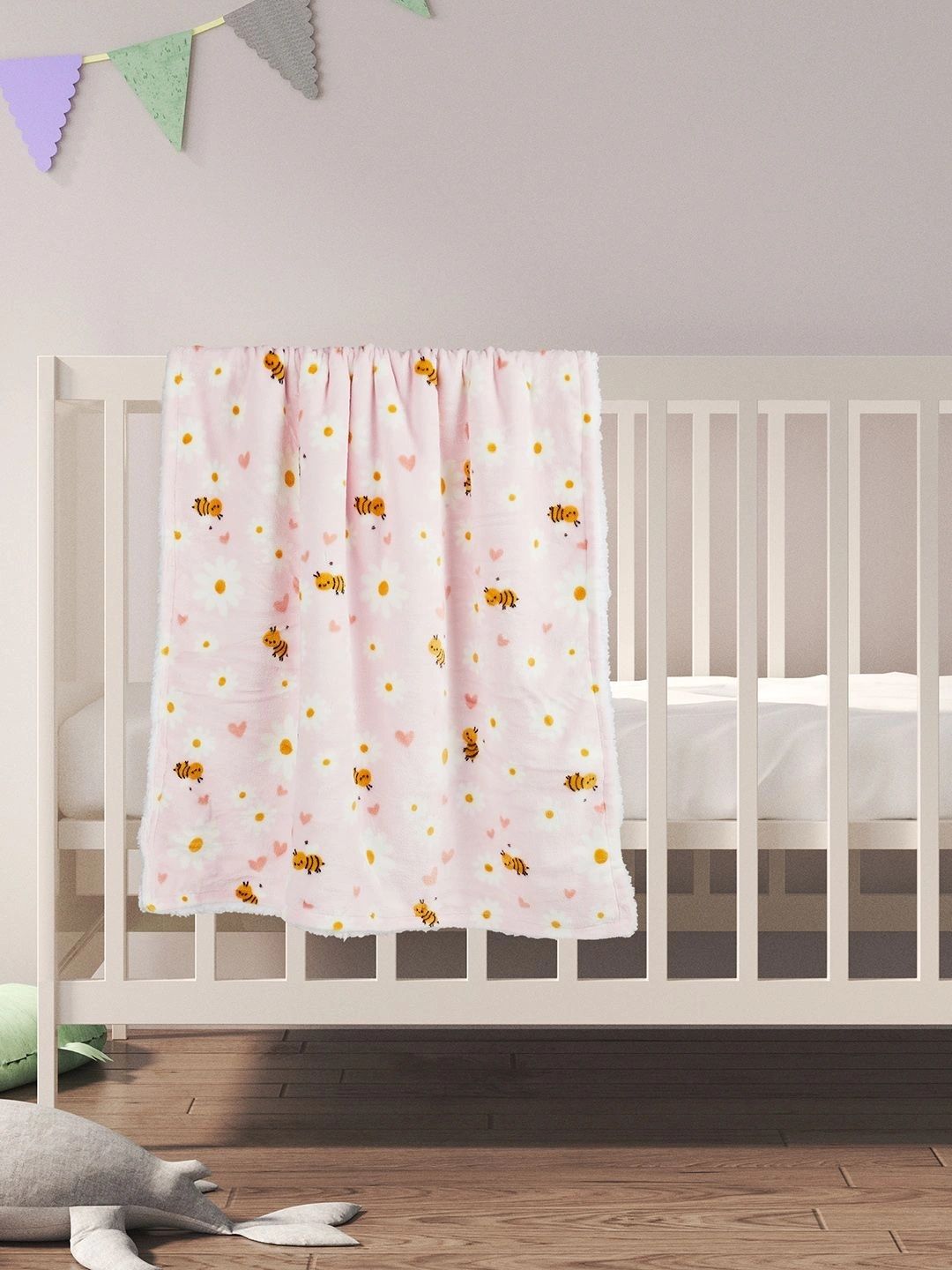 Juniors by Babyshop Pink Cartoon Characters Blanket-picture-23