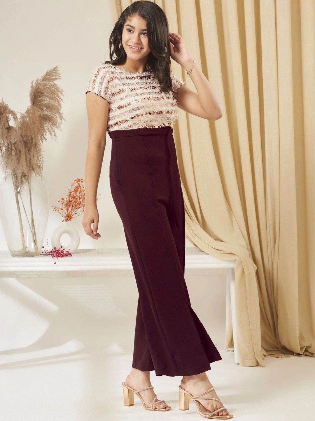 BAESD Girls Basic Jumpsuit with Embellished-picture-29