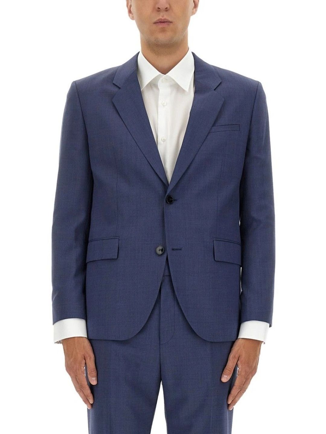 HUGO Blue Notched Lapel Blazer-picture-10
