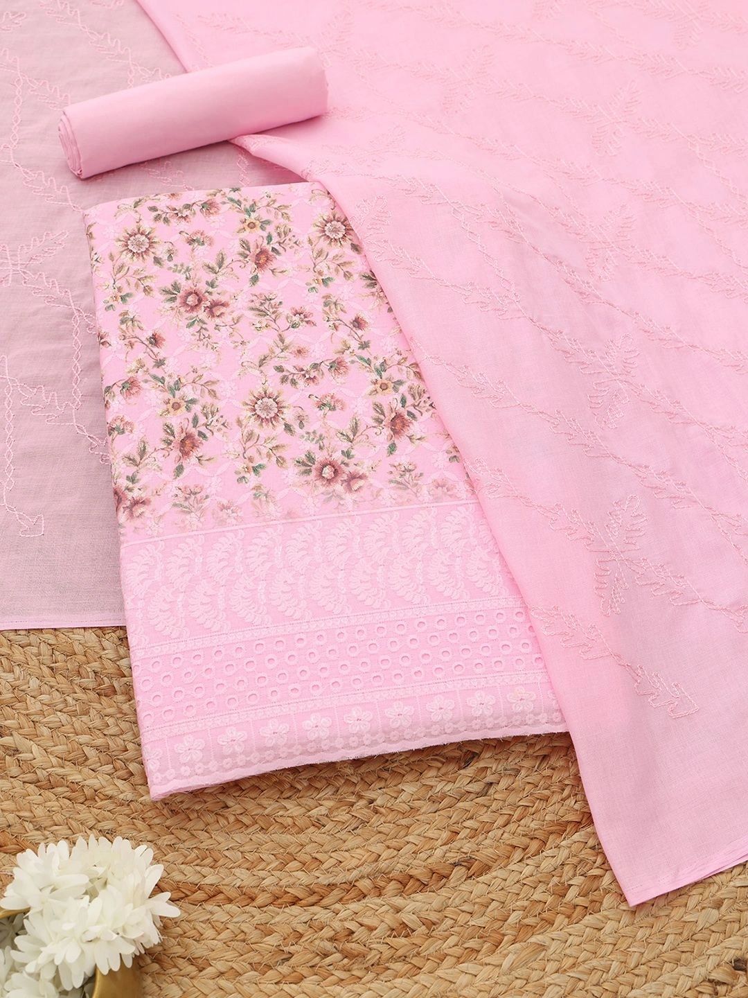 Soch Printed Unstitched Dress Material-picture-40