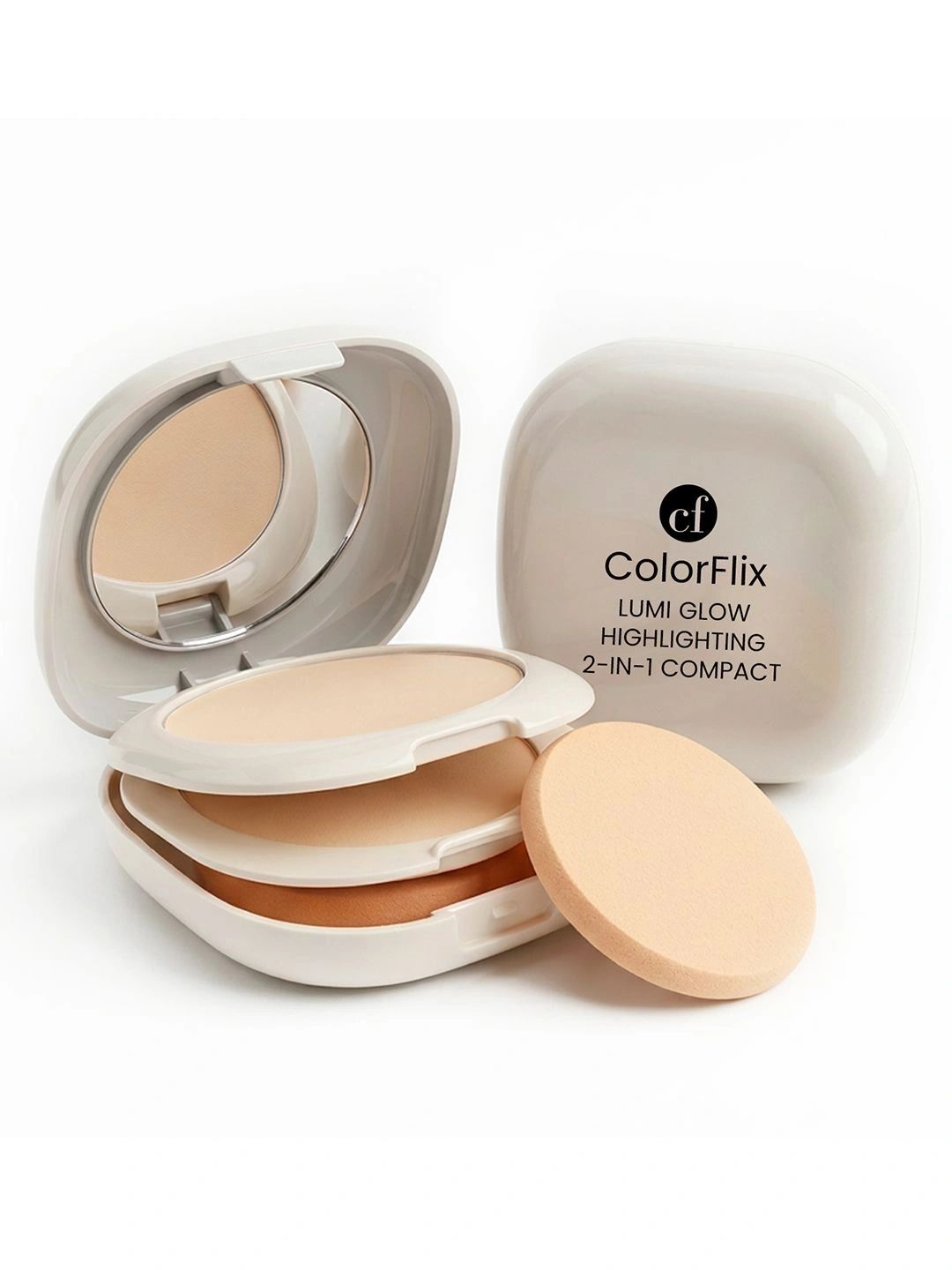 COLORFLIX Lumi Glow Highlighting 2-in-1 Compact Powder - 18 g - Ivory Bliss-image-25