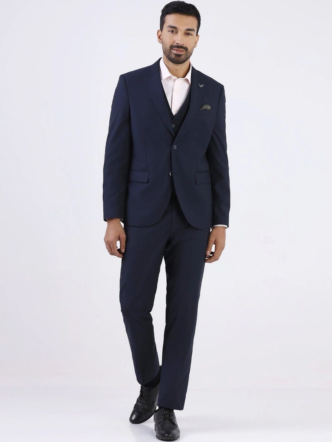 Blackberrys Notched Lapel Slim Fit 3 Piece Suits-picture-20