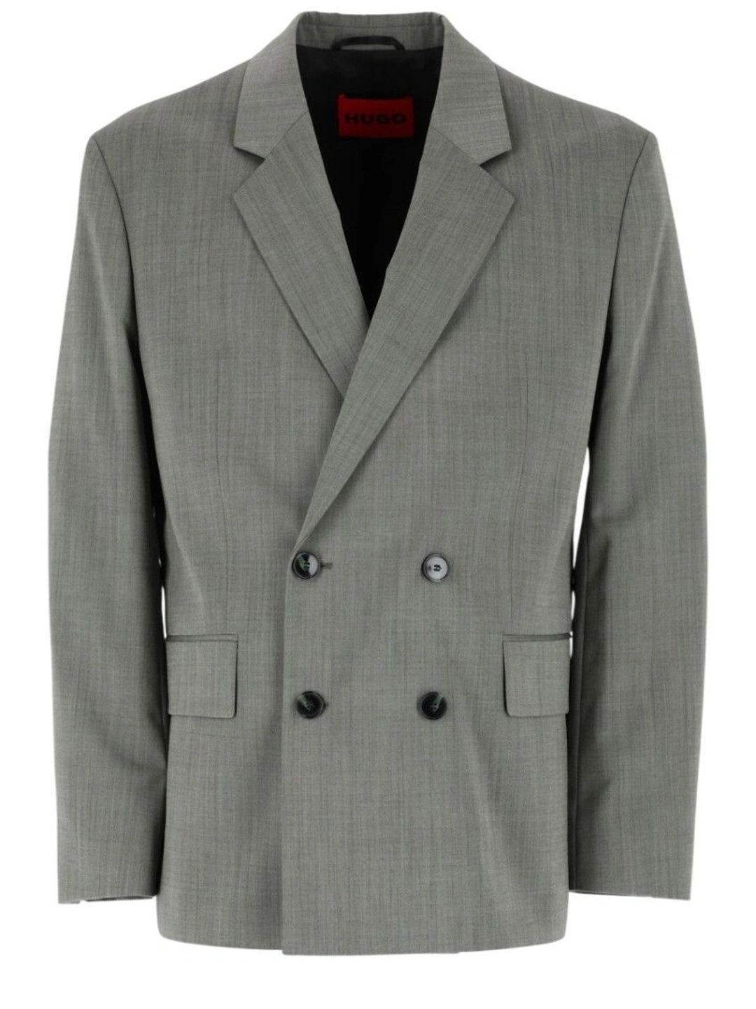 HUGO Green Notched Lapel Blazer-picture-40