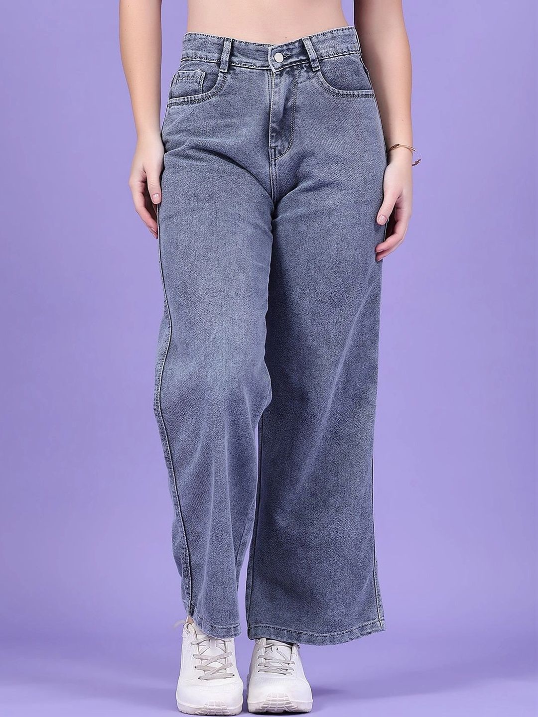 LIMEROAD Women Regular Fit Mid-Rise Jeans-picture-18