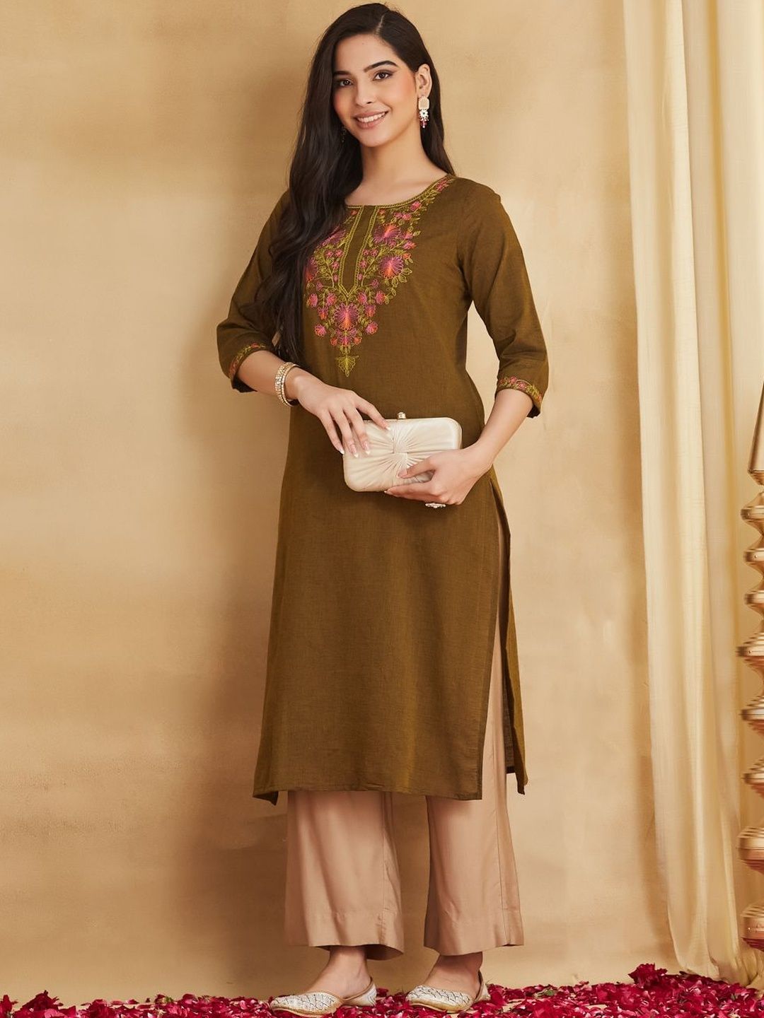 Anouk Women Embroidered Kurta-picture-49