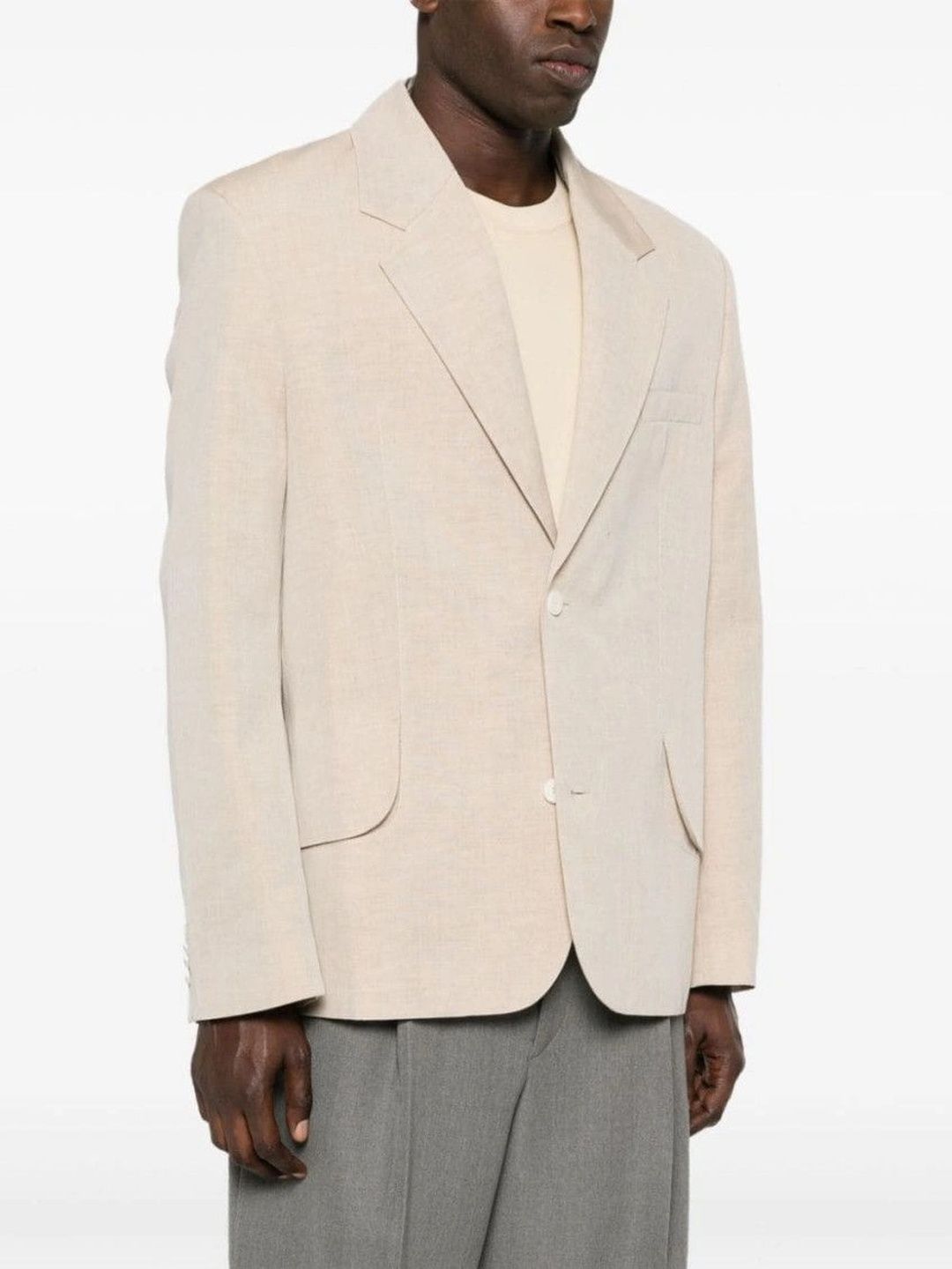 Jacquemus Beige La Veste Titolo Blazer-picture-34