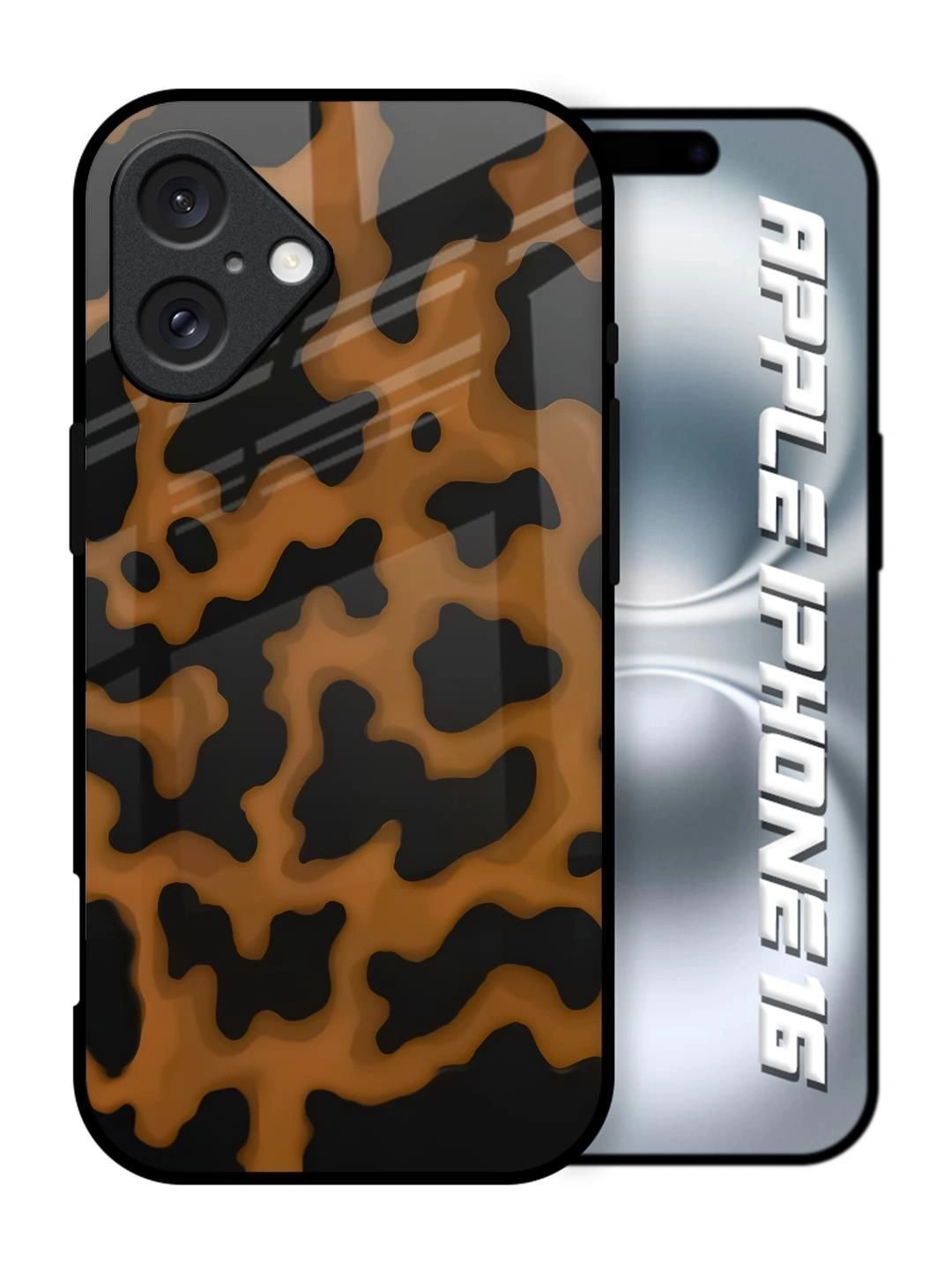 QRIOH Abstract Printed iPhone 16 Back Case Mobile Accessories-picture-25