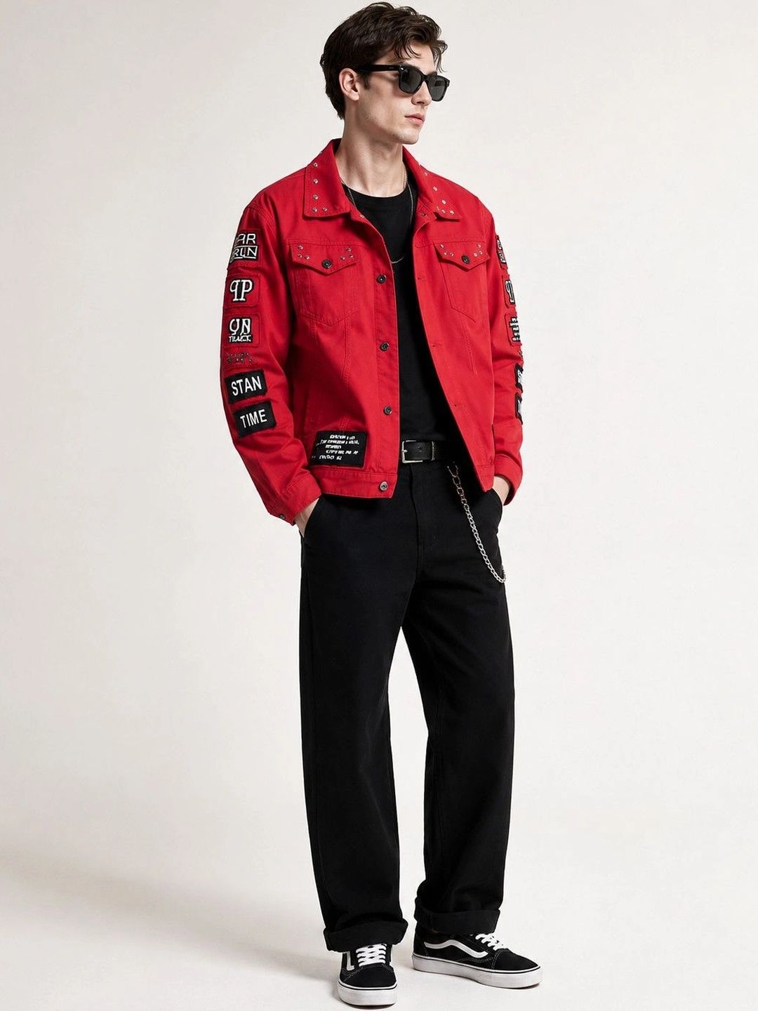 Suo Men Denim Jacket-picture-29