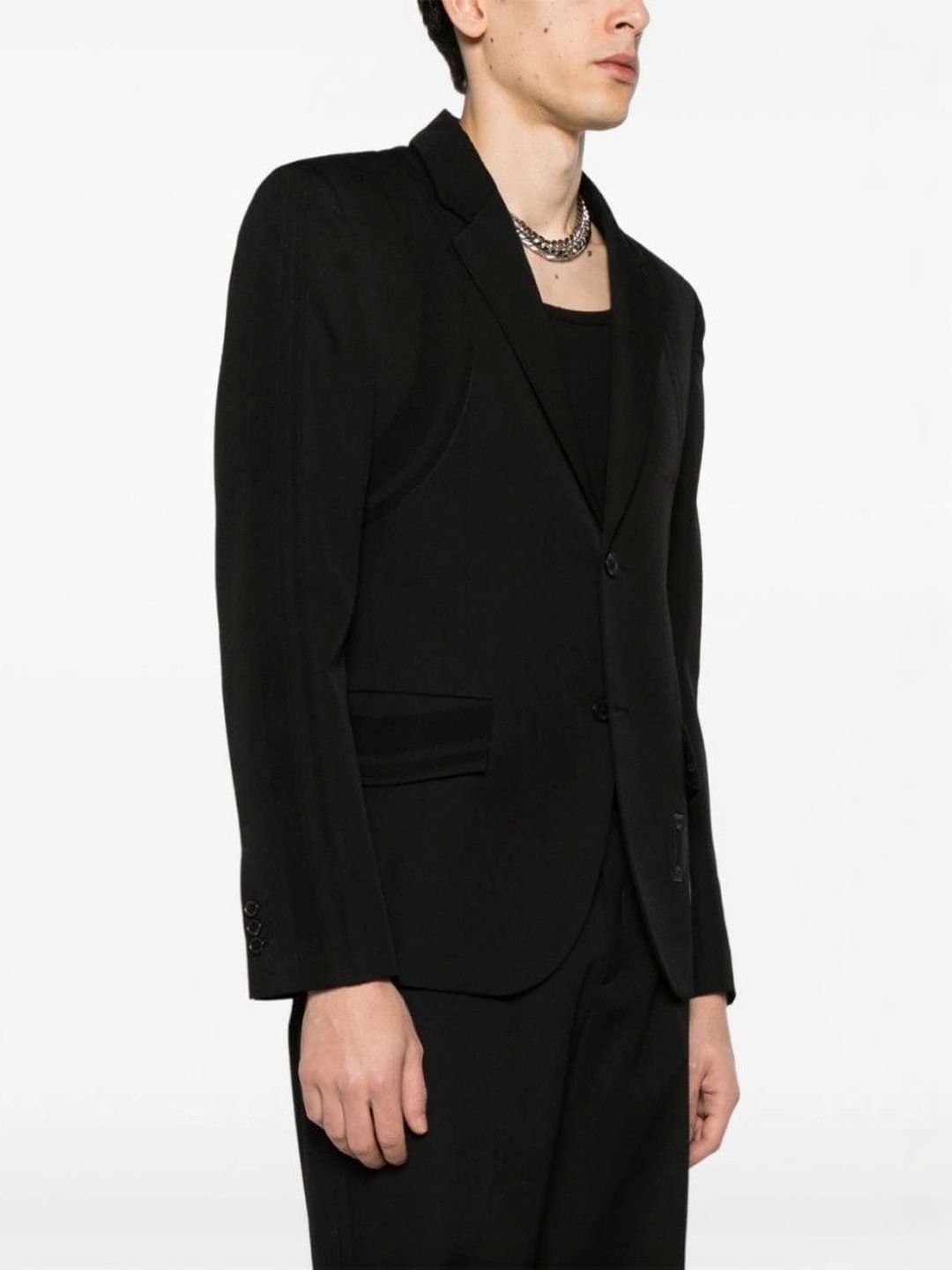 Off-White Black Single Breasted Blazer-picture-19